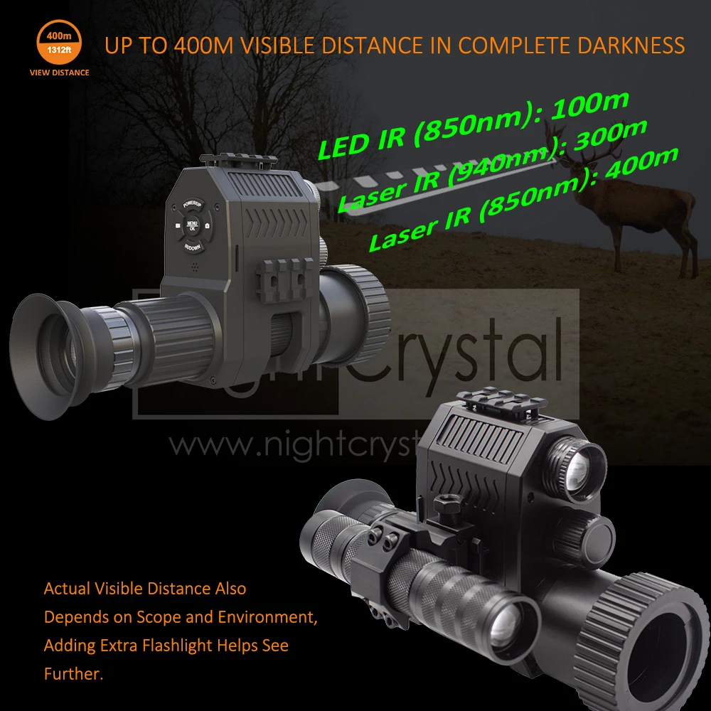 Night Vision Scope Hunting Camera System with DVR hunting trail camera trail camera