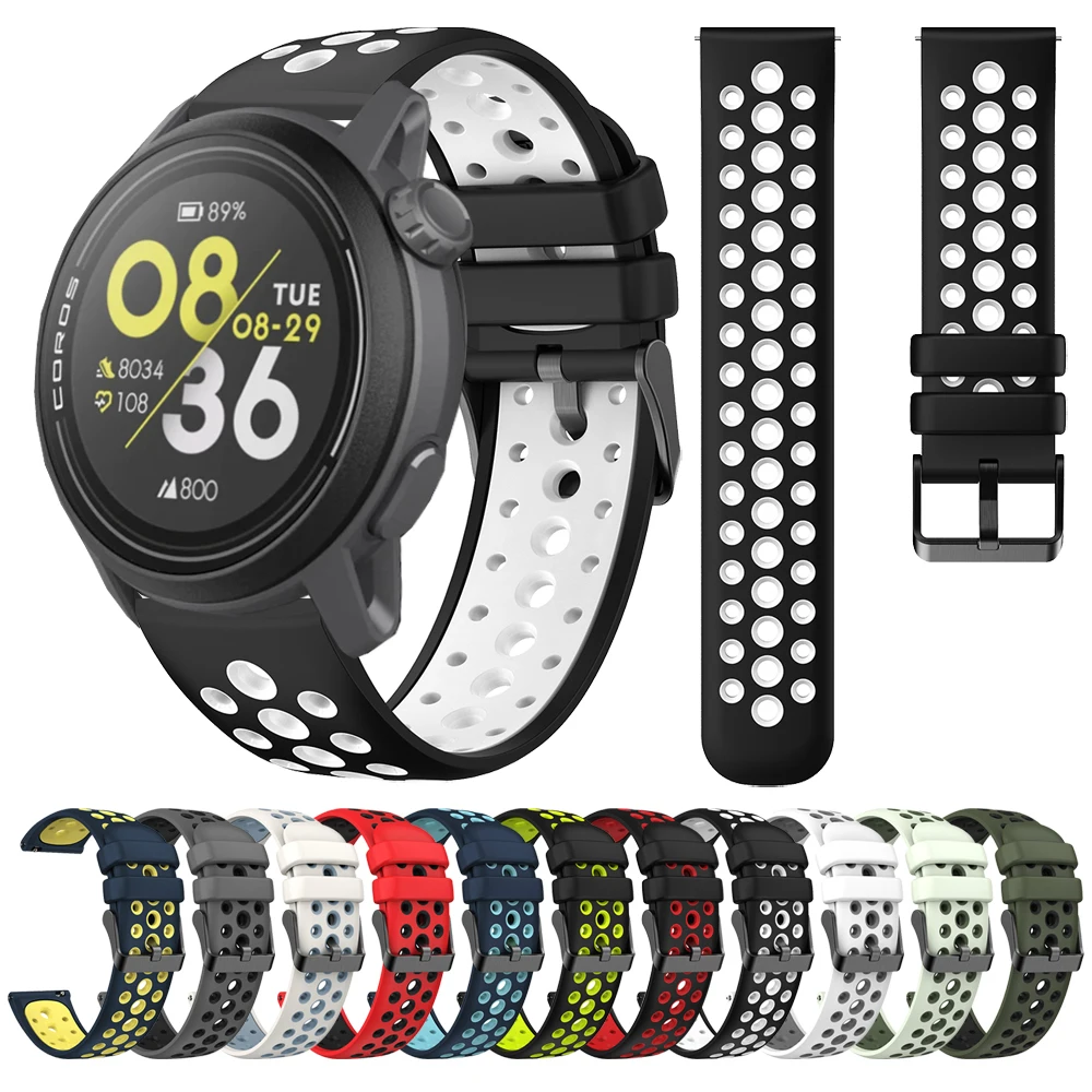Quick release Breathable Silicone Strap For COROS PACE 3 Sports Watch Band  Correa For COROS APEX 2 Pro Replacement Accessories - AliExpress