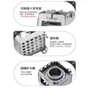 Outdoor Portable Pure Titanium Wood Stove Removable Alcohol Camping Barbecue Stove Multi-functional Stove Windproof Alcohol 6