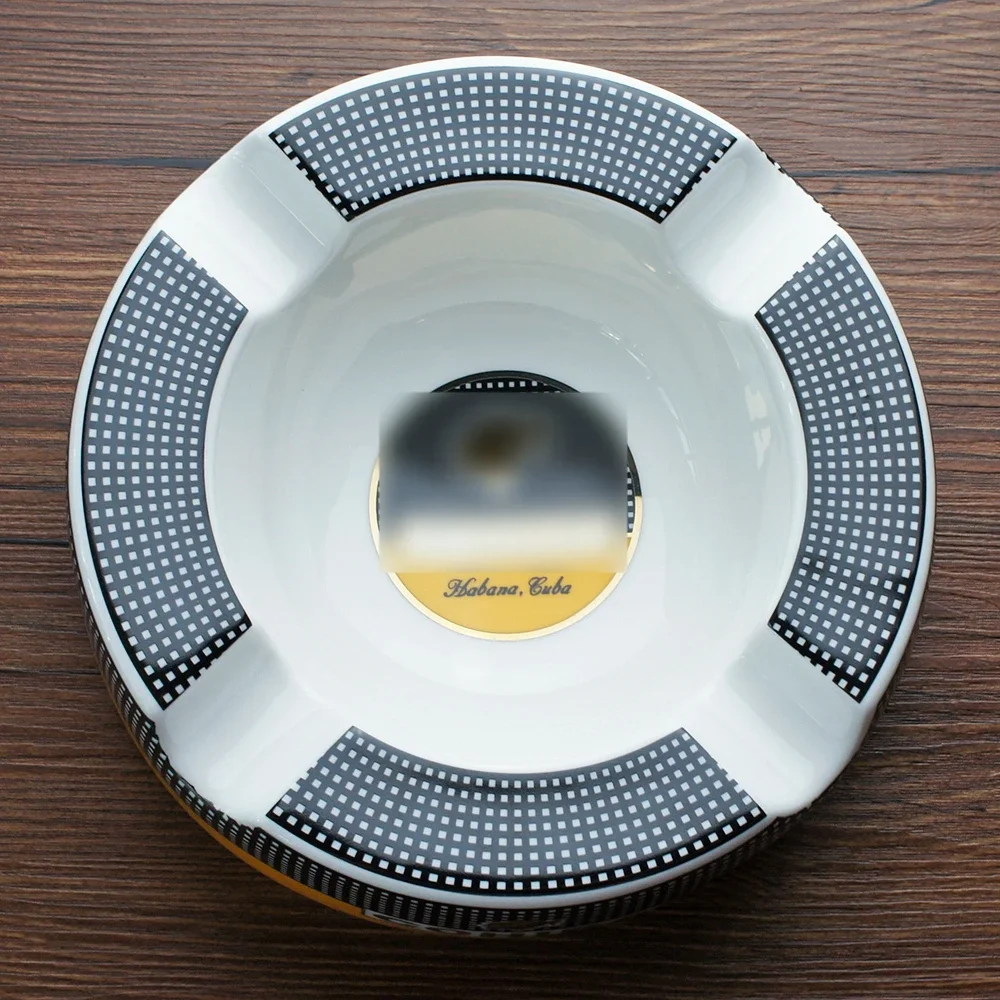 Cigar Ashtray for 8" Round Cigarettes Large Outdoor Indoor