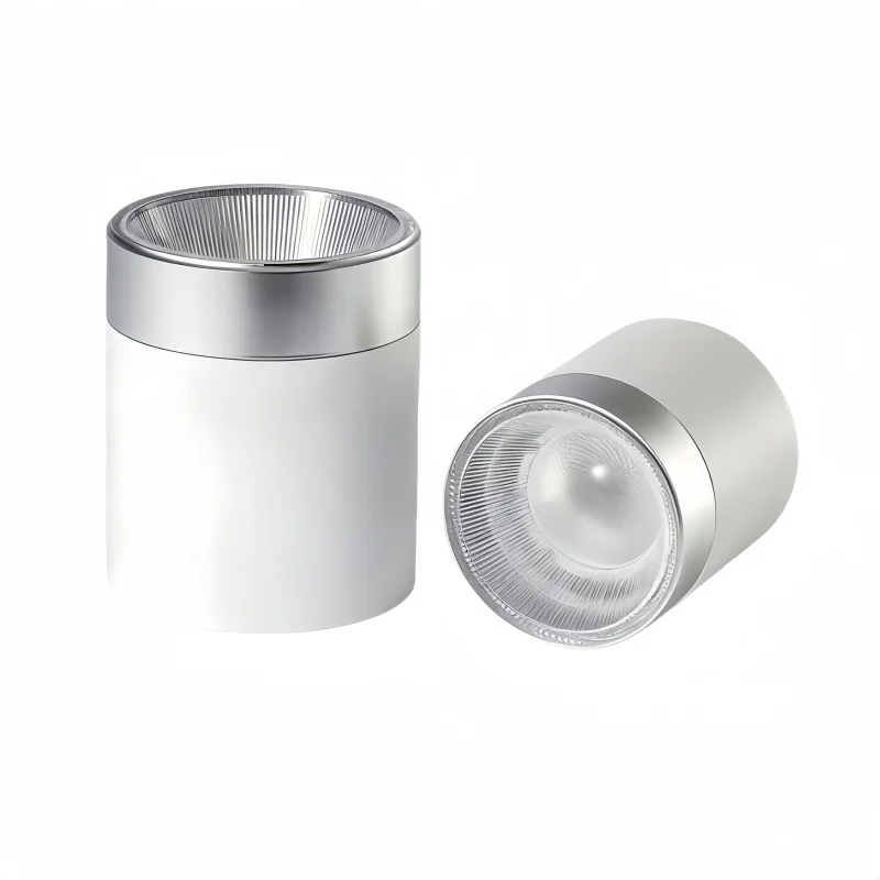 정사각형 표면 디밍 가능 LED COB 다운라이트 스포트라이트 천장 조명 AC110V 220V 천장 램프 가정 호텔용