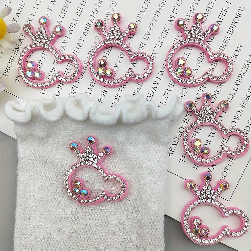12 Stück DIY Heißgeklebte Kirsch-Varianten-Aufkleber aus Vliesstoff für Haarspangen-Accessoires, handgemachte Kleidung, Boxen, Taschen, Kristall-Patches – Detail 9