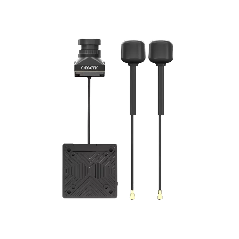 Kit CADDX Walksnail Avatar HD Pro Double Antenne installé sur un drone FPV