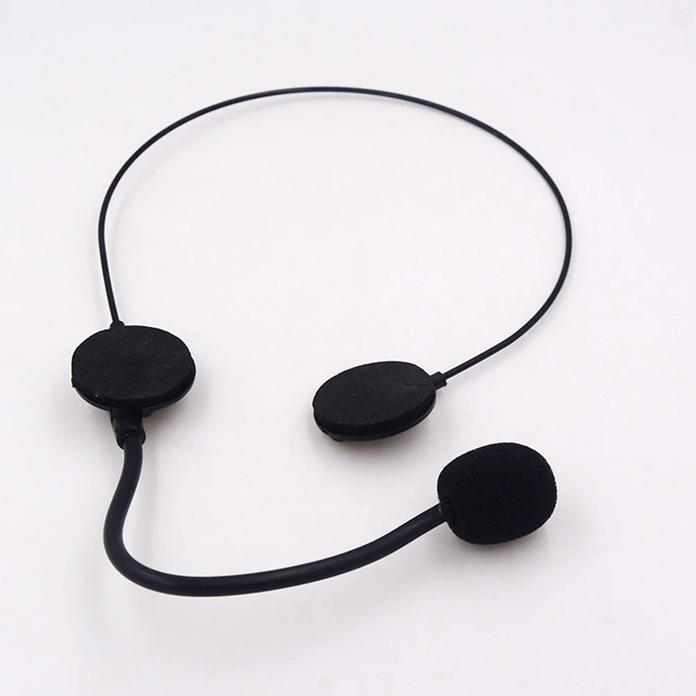 

6 Pcs Toy Headphones Microphone Headsets Microphones Cosplay Singing with Plastic
