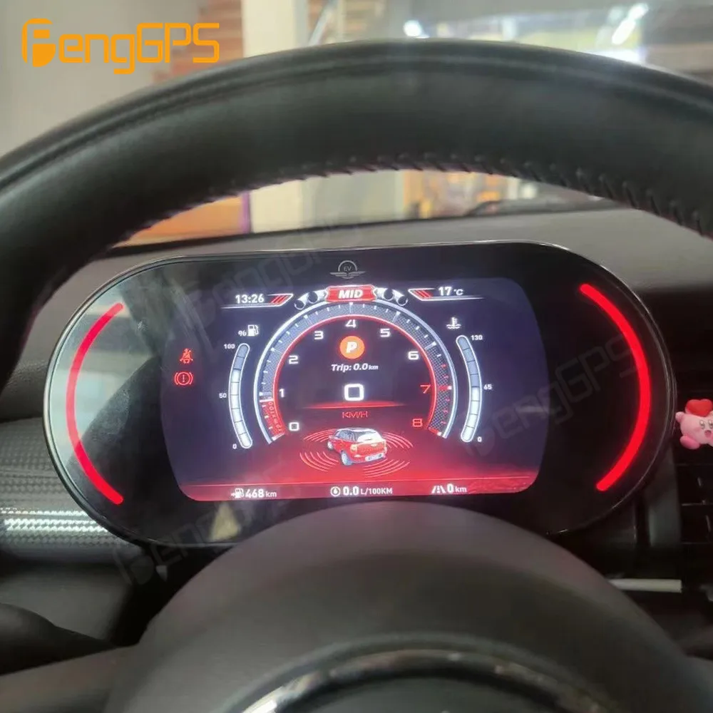 For BMW Mini Cooper F54 F55 F56 F57 2014-2023 LCD Dashboard Player Digital Virtual Cockpit Cluster Instrument Panel Speedometer