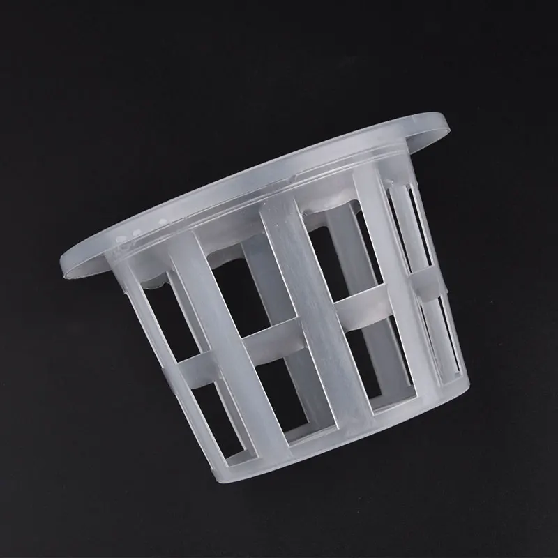 50Pcs Hydroponic Mesh Basket Cup Veg Soilless Grow Pot Plant Nursery Grow Net Pots Greenhouse Vertical Garden Vegetable Planter