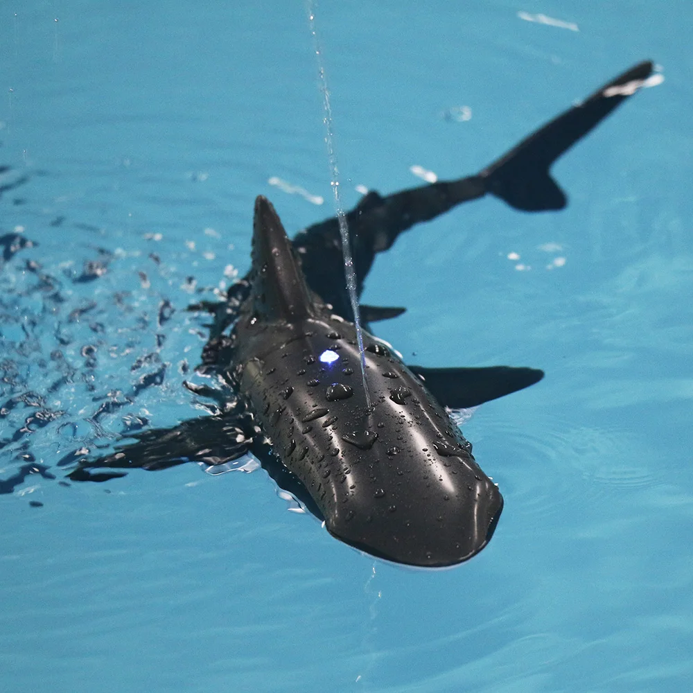 Remote Control Sharks Toy for Boys Kids Girls Rc Fish Animals Robot Water Pool Beach Play Sand Bath Toys4 5 6 7 8 9 10 Years Old