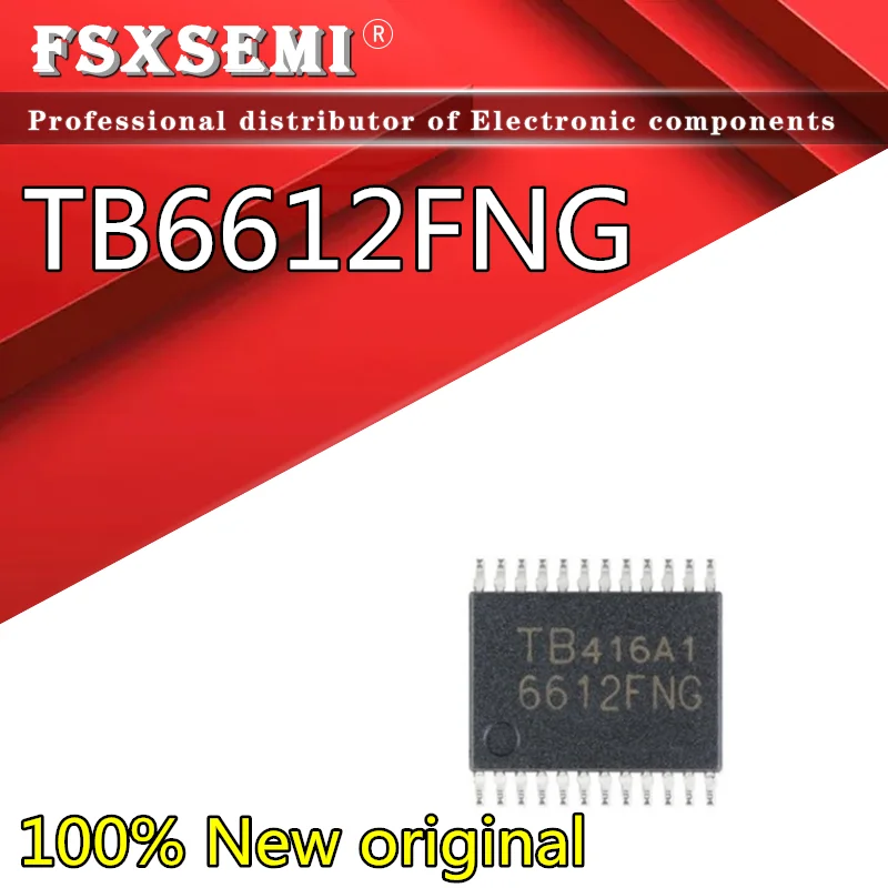 

10pcs/lot New TB6612FNG TB6612FN TB6612 SSOP-24 Dual DC motor driver IC chip