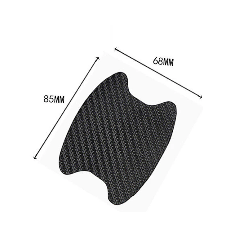 4Pcs Car Door Sticker, Carbon Fiber Scratch-Resistant Cover for Volkswagen VW Golf Polo CC Bora Passat GTD BORA TIGUAN SCIR