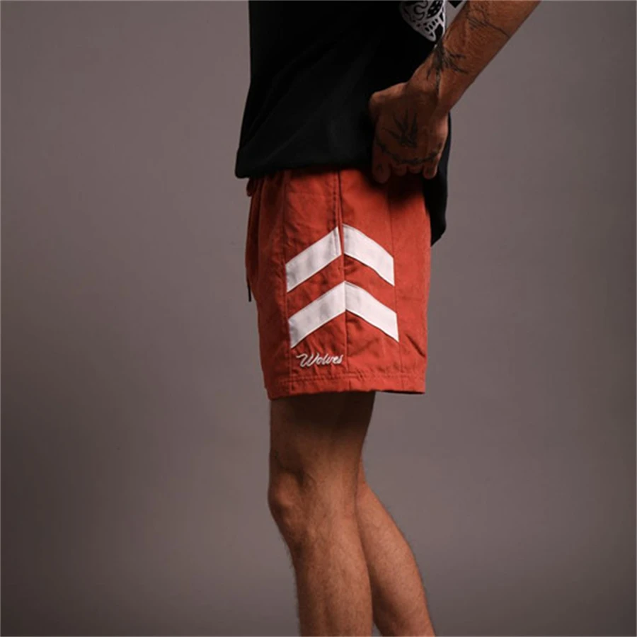 Men Hot Shorts Light Weight Thin Short Pants Running Squat Fitness Shorts Men GYM Wear Quick-drying Drawstring Shorts