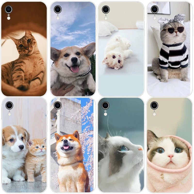 Per Iphone X Custodia Iphone Xr Xs Max Cover Custodia Morbida In Silicone Tpu Fundas Cover Posteriore Per Iphone X Xr Xs Max Coque Cute Bumper