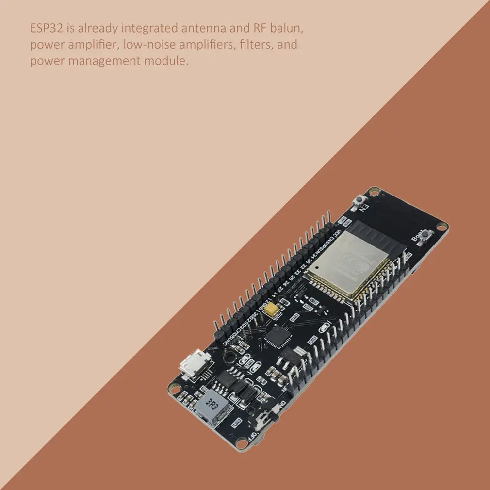 ESP32 Development Board Wireless WiFi +Bluetooth-compatible Dual Core CP2104 Filters Module 2.4GHz RF ESP32 High Quality