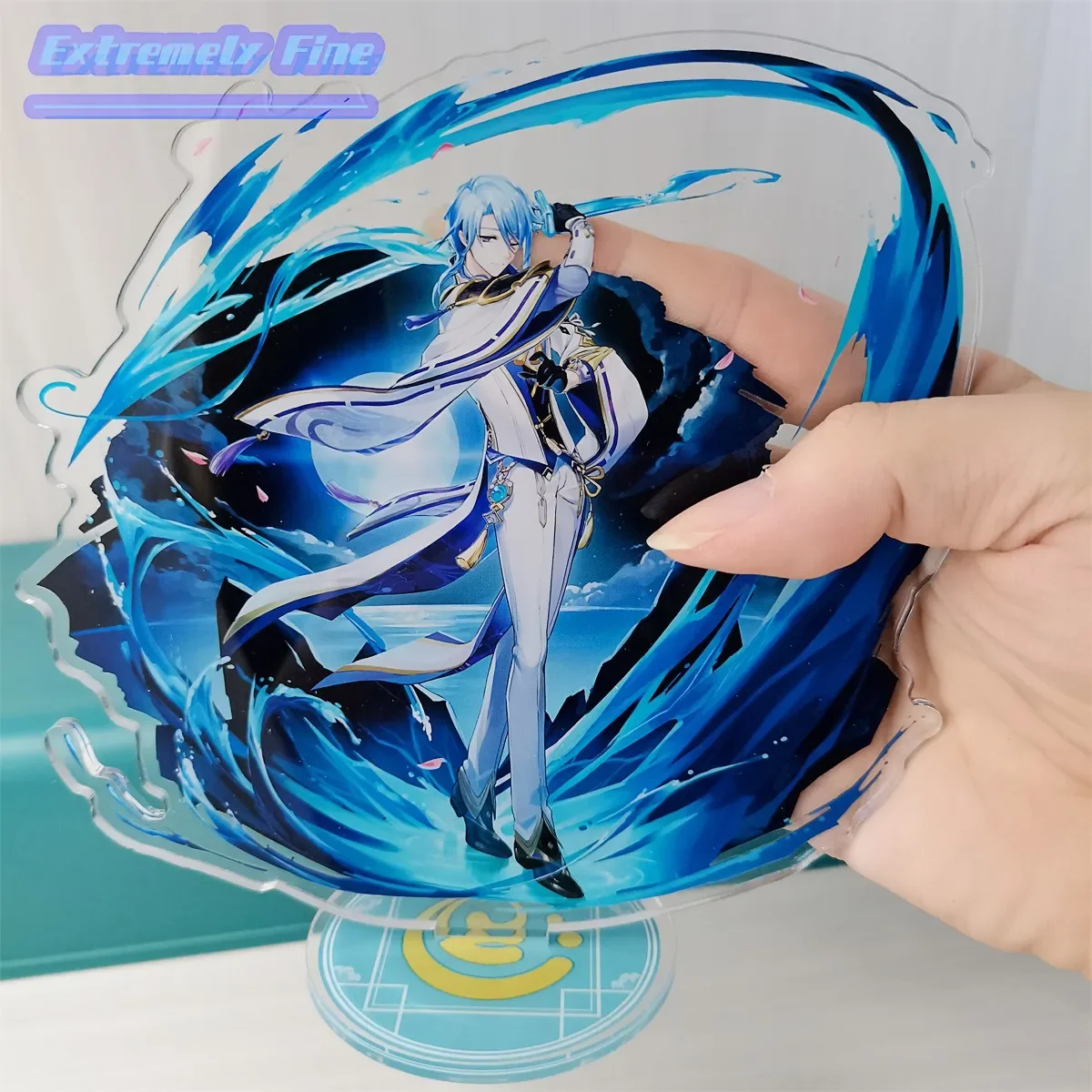 Panneau Acrylique Animé Genshin Impact Furina - Déco De Bureau Lumineuse