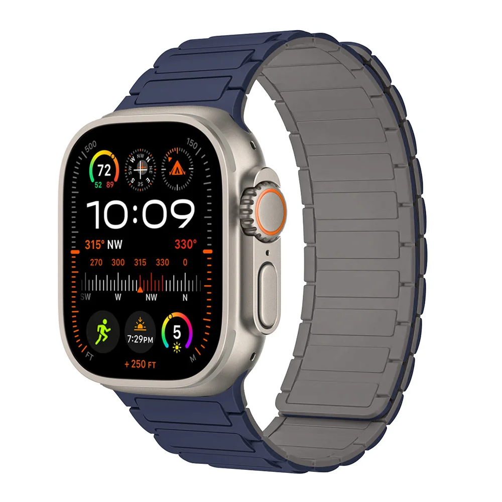 Magnetic Silicone Link Bracelet