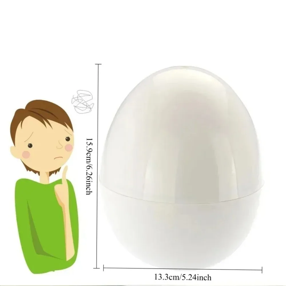 Microwave Egg Steamer - Quick 4-Egg Boiler for Hard or Soft Boiled Eggs