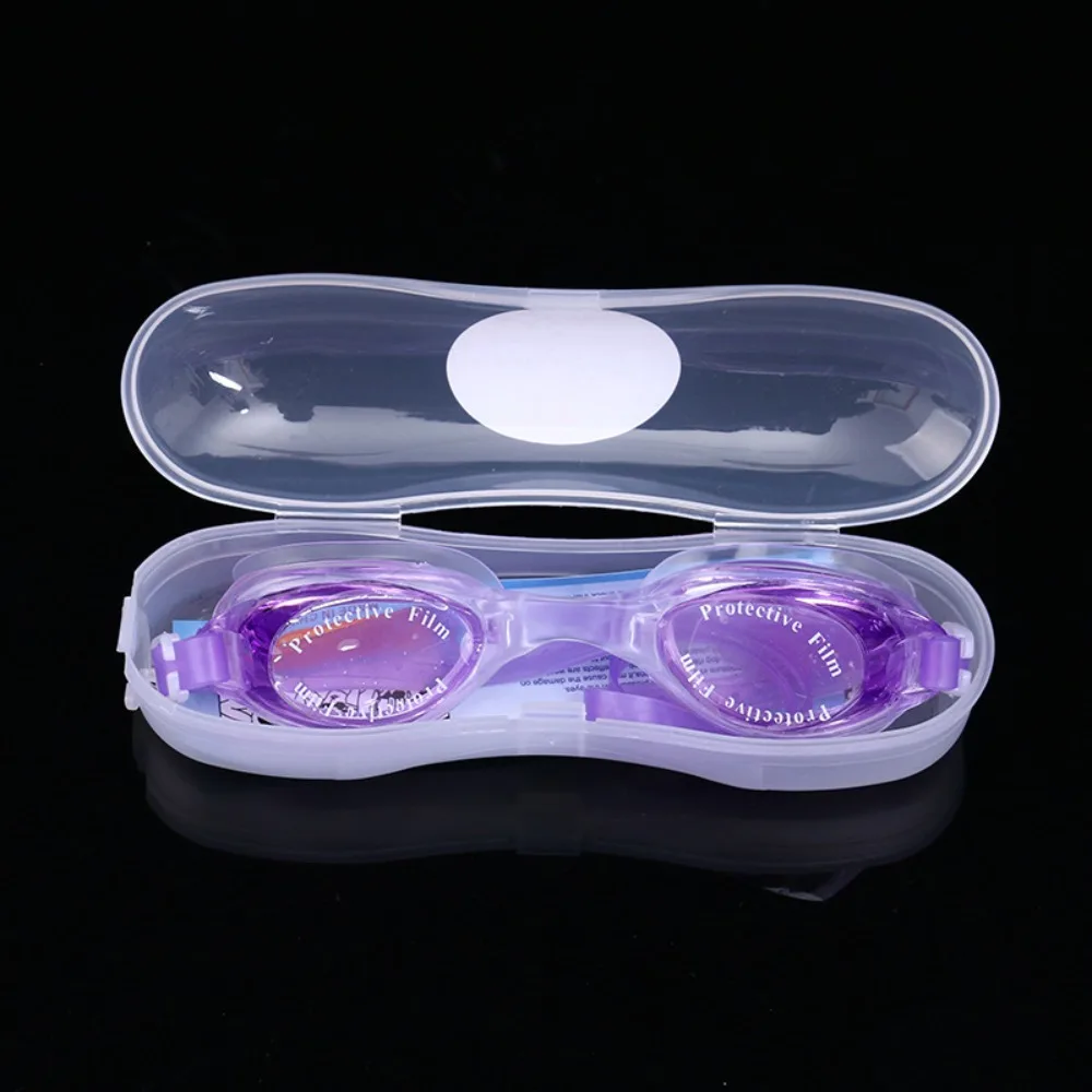 Anti Fog Clear Swimming Goggles New Earplugs Waterproof Swimming Goggles Colored Lenses Glasses Adult