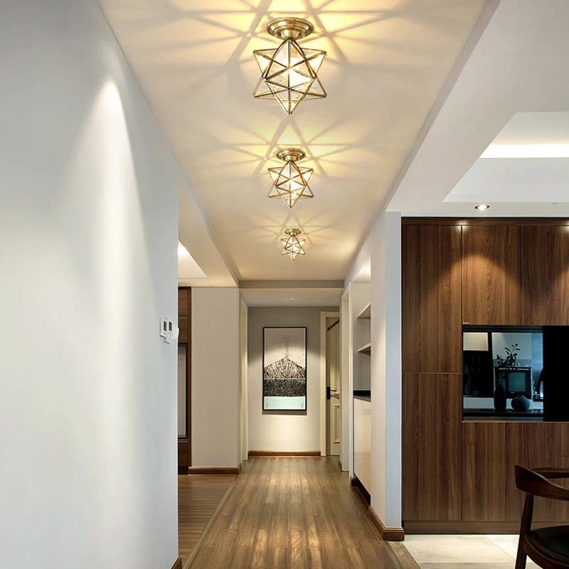 

Entry lamp corridor Nordic ceiling lamp creative door light aisle model porch modern minimalistic lamp