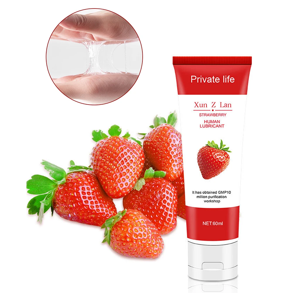 60ML Water-based Lubrication for Session Sex Lube Intimate Goods for Adults Couple Game Anal Vagina Penis Gay Toys