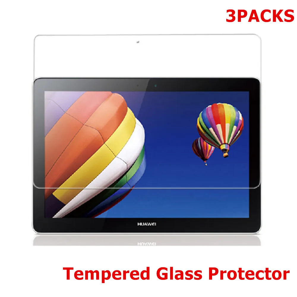 3piece Mediapad 10 Fhd Glass Screen Protectors For Huawei Mediapad 10