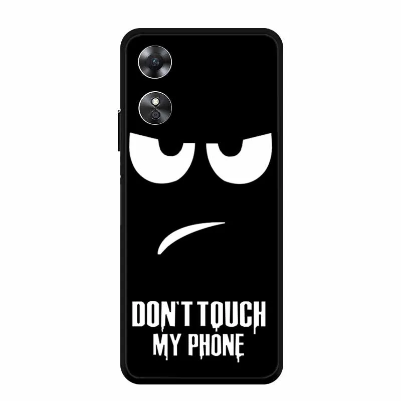 Cool Animal Design Black Edge Silicone Soft Phone Cover Case