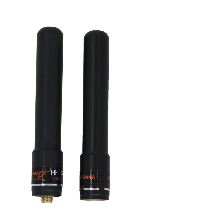 Original HH-S518+ Handheld Walkie Talkie Antenna 145/435MH UV Dual Band Ultra Short High Gain Omni Antenna SMA Male/Female