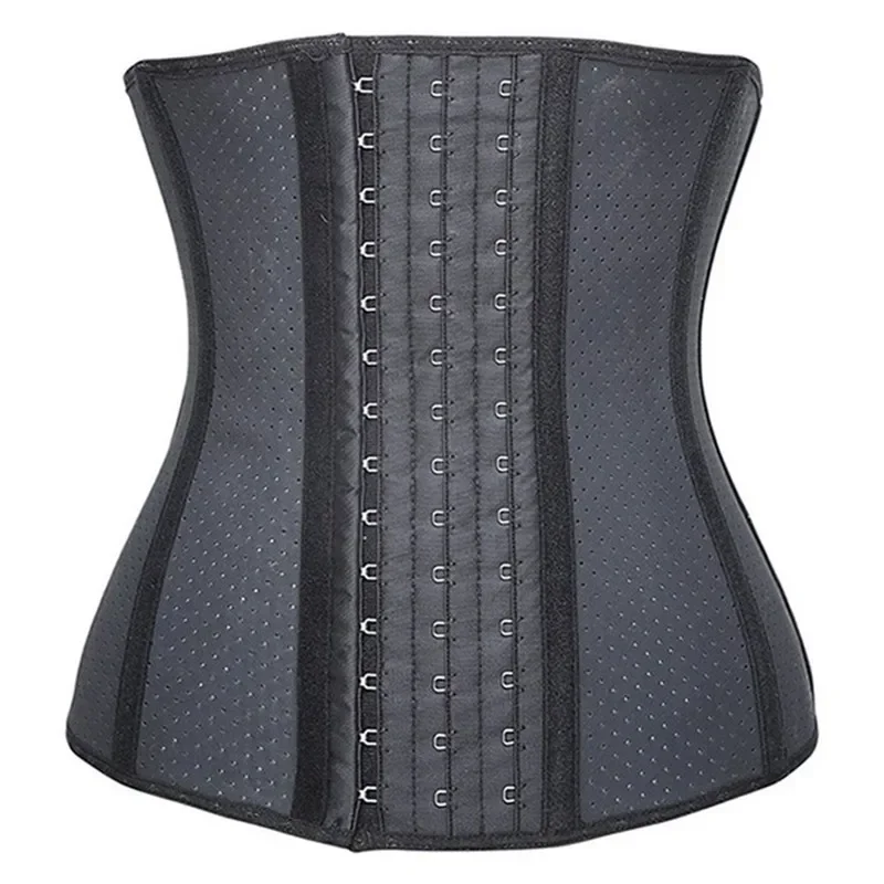 Womens Waist Trainer Cincher Body Shaper Underwear Lingerie Tummy Slim Belt Postpartum Control Underbust Steel Boned Corset