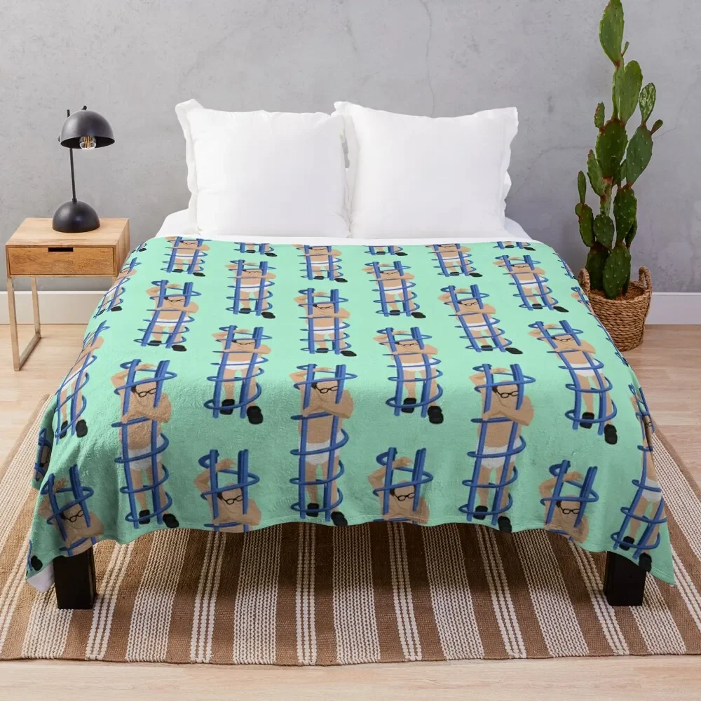 

Trapped Throw Blanket Soft Plaid Comforter Blankets