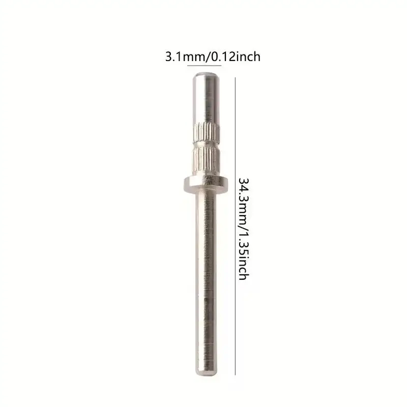 [WHB]3.1mm 80개 미니 네일 샌딩 밴드 전동 네일 드릴 비트 아크릴 폴리쉬 제거 파일 네일 액세서리 도구