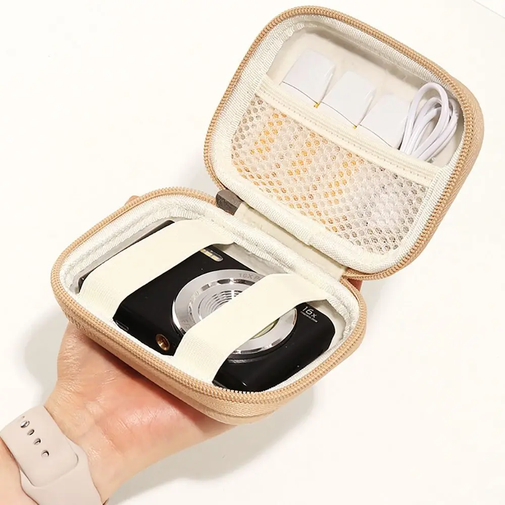 Portable Shockproof Camera Case Mini PU Leather Camera Holder Waterproof Storage Bag Camera Accessories