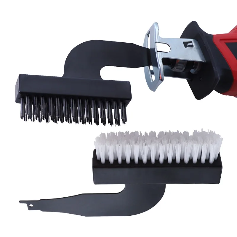 New Electric Cleaning Wire Brush Kit Saber Saw Reciprocating Saw