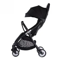 Baby Stroller Is Lightweight, Newborns Can Sit, Lie Down, Board and Walk The Baby, One-touch Folding Stroller