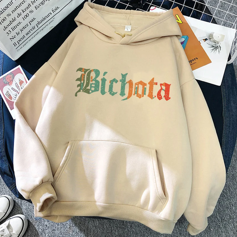 thumbnail image 1 of Sudadera con capucha de los años 90 para mujer, ropa de calle de moda gráfica, Manana, Sera Bonito, Bichota, Karol G, 1 of 3