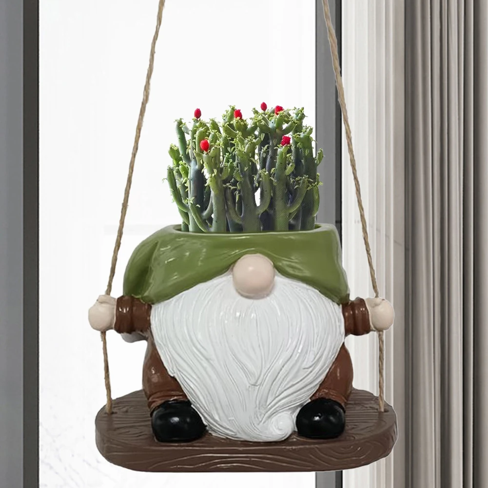 Hanging Planter Pot Creative Hanging Dwarf Planter Cute Plant Succulent Pots for Indoor Outdoor Plant