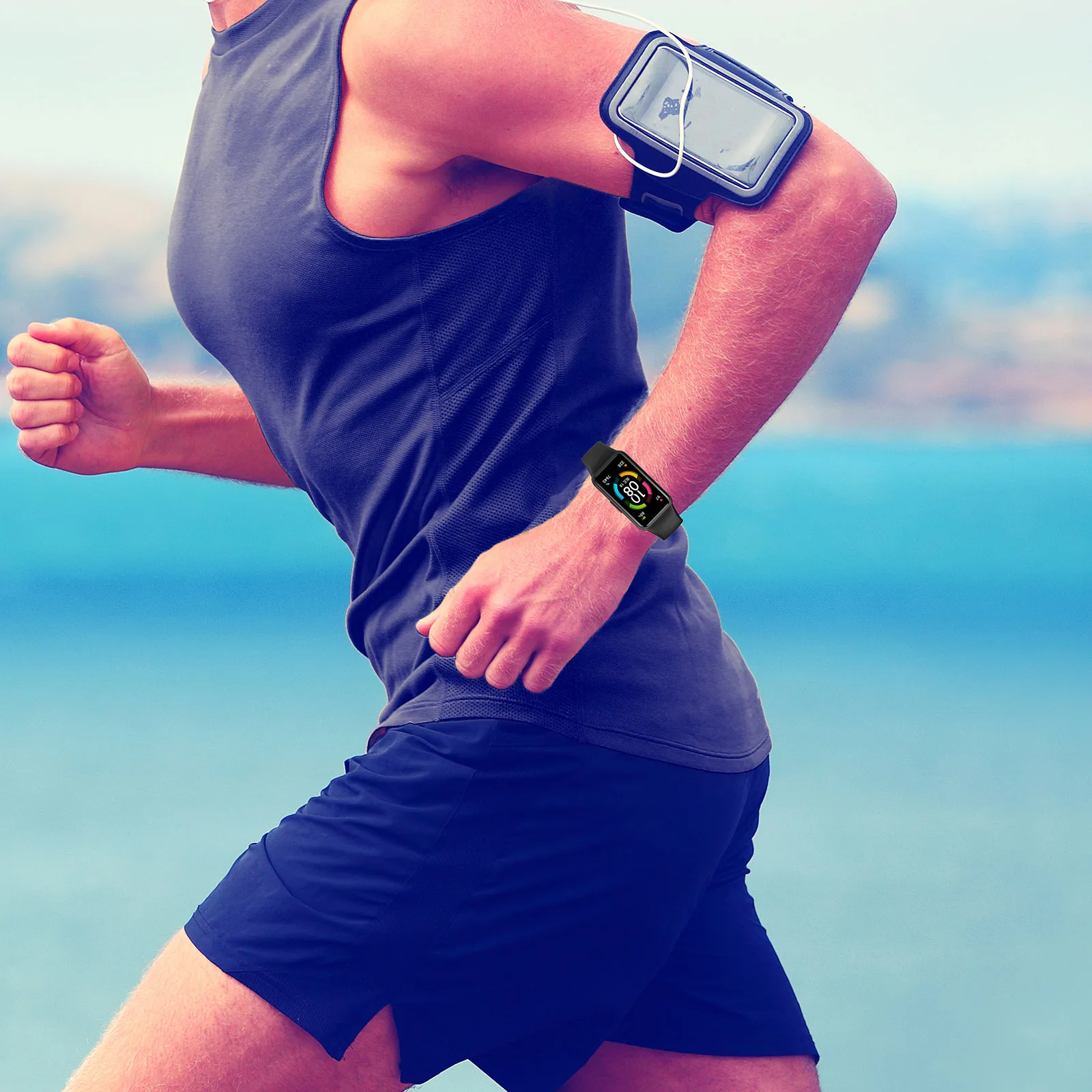 BoLuo Cinturini per Honor Band 6/Huawei Band 6,Cintura Ricambio Loop