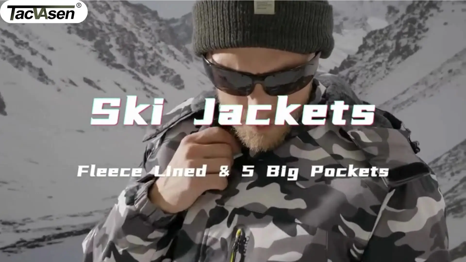 Parka TACVASEN Invernale In Lana – Cappuccio Rimovibile, Impermeabile E Antivento, Giacca Casual Per Uomo Con Cerniera