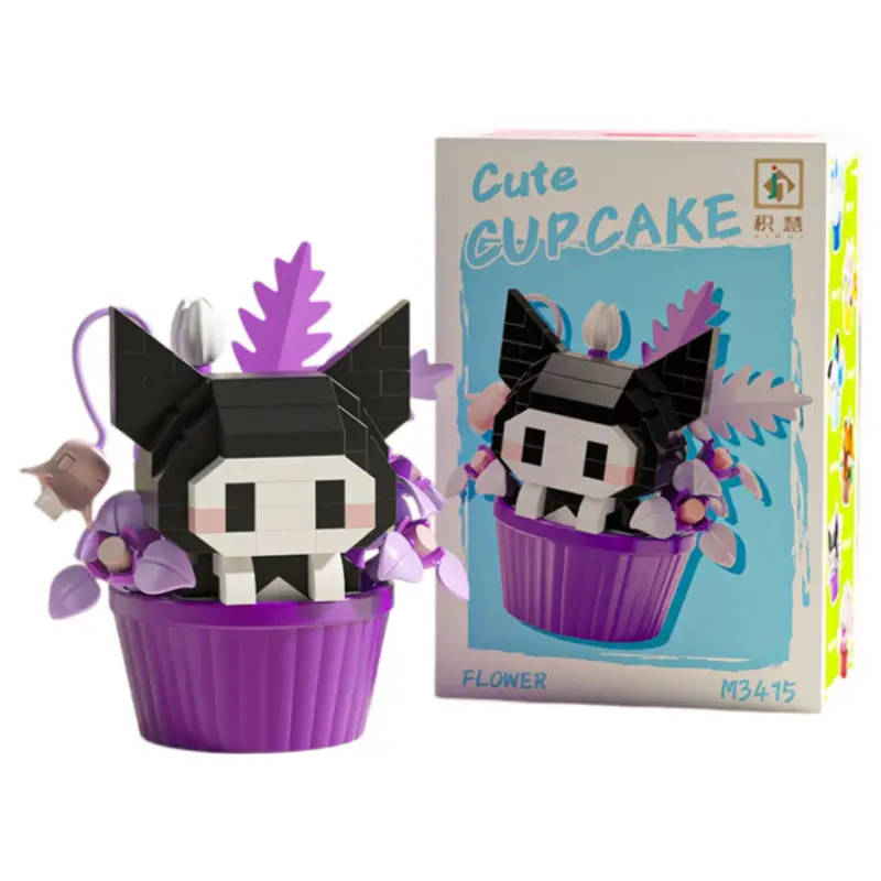 99 style SANRIO Hello Kitty Building Blocks Cartoon Figures Kuromi Bricks My Melody Children's Assembly Toys Cinnamoroll Gift - Image 23