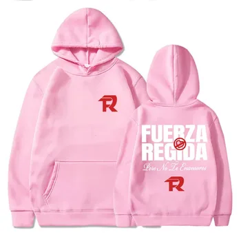 هوديي للجنسين بأكمام طويلة من Fuerza Regida Tour لمحبي الألبوم 5