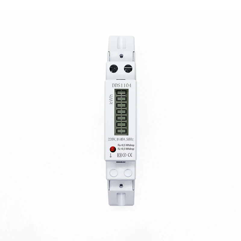 Haushalt Strom KWH Meter 20A 40A 220V Din-schiene 1P Einphasige Elektronische Energieverbrauch Meter – Detail 4