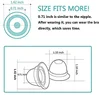 Soft Silicone Nipple Corrector Nipple Suckers Suction Nipple Aspirator Puller Flat Inverted Retraction Nipple Treatment Redress 6