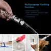 Shower Head High Pressure Water Saving with On/Off Switch Stop Button Ionic Mineral Anion 3 Modes Handheld Bathroom Showerheads 5