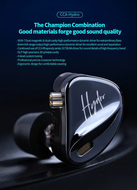 KZ AS24ハイブリッド型HIFIインナーイヤーモニター KZ AS24 Pro