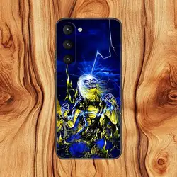 M - Maidens Band I - Irons Black Soft Phone Case - Samsung S21 s305G (Z2)