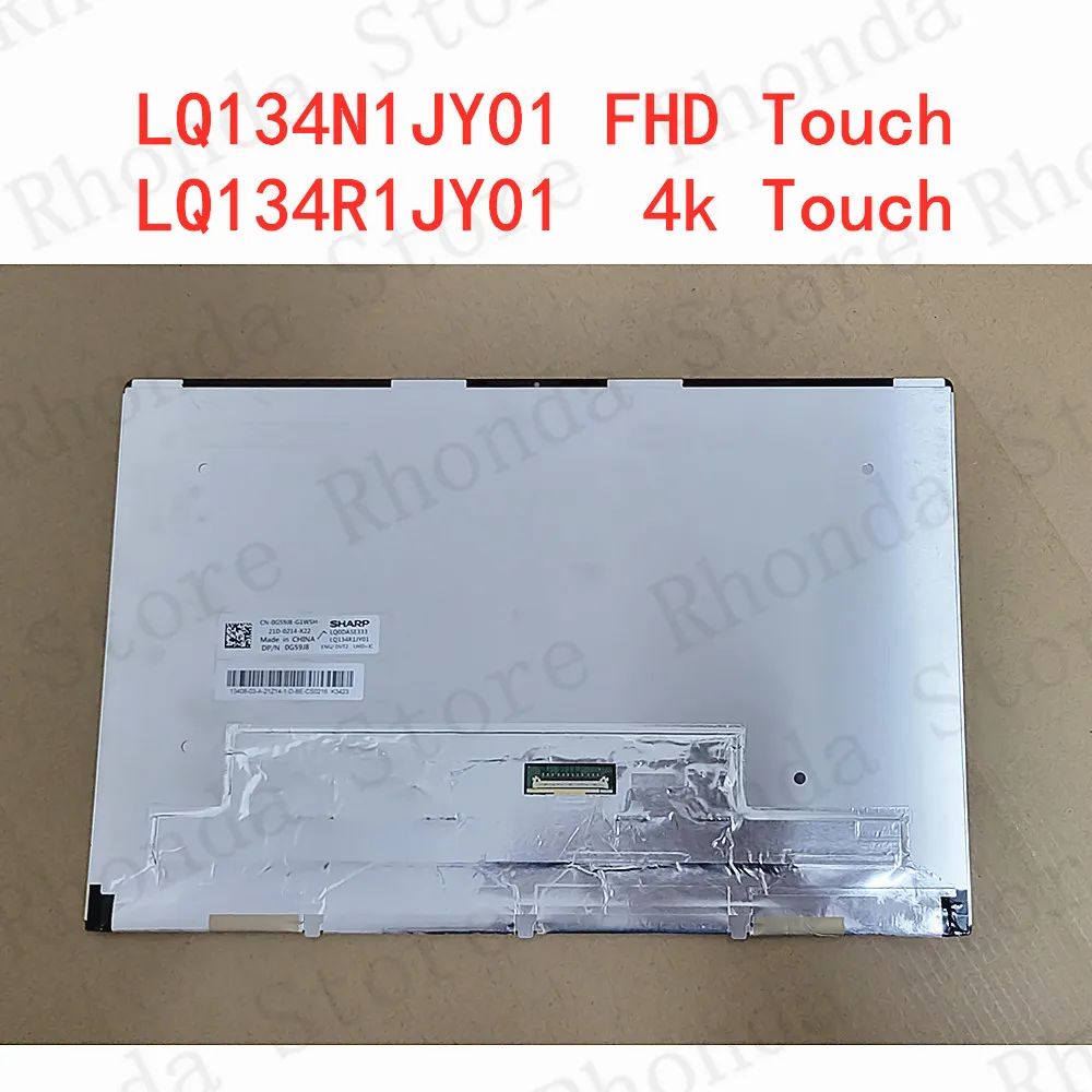 LQ134N1JY01 FHD LQ134R1JY01 4k Touch Matrix LCD Screen for Dell