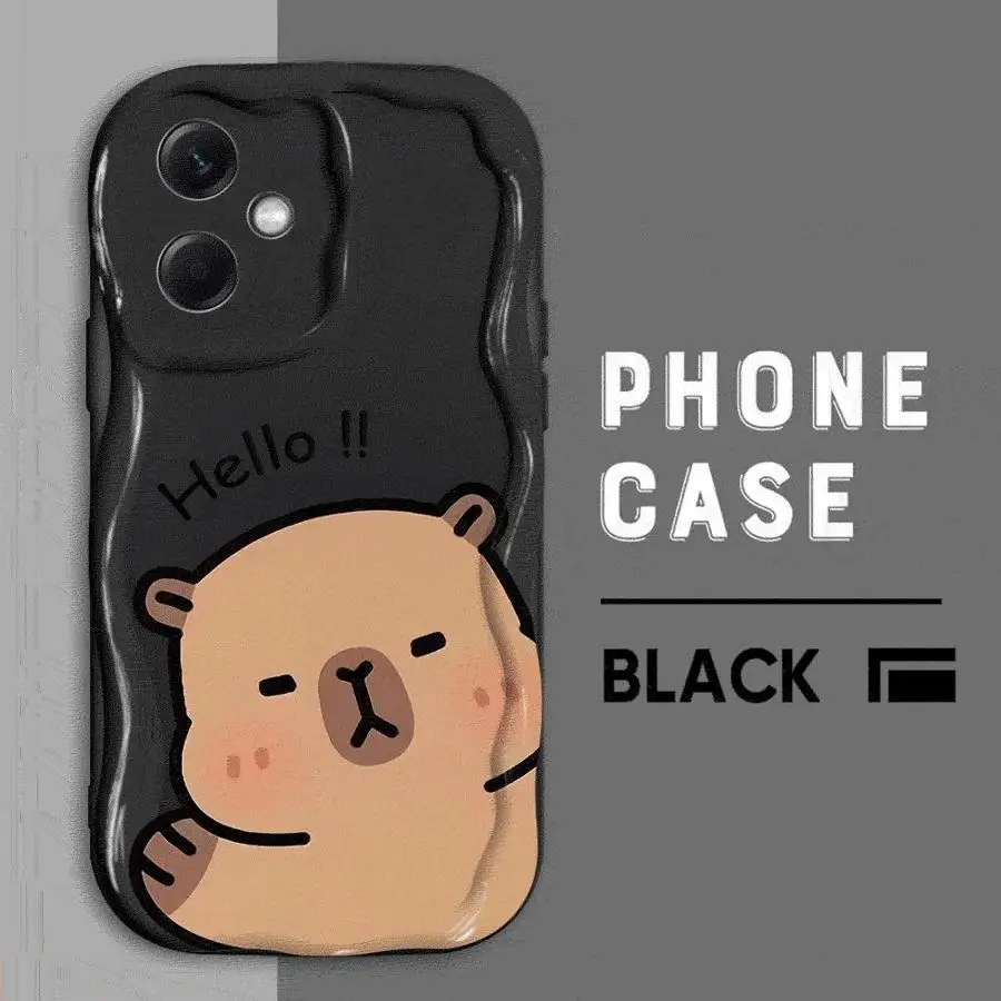 Capybara-Themed Durable Phone Case Cover