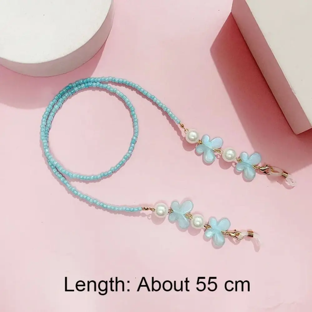 New Adjustable Sunglasses Lanyard Strap Colorful Reading Glasses Eyeglass Chain Anti-slip Bead Splicing Necklace Headphone Chain 6