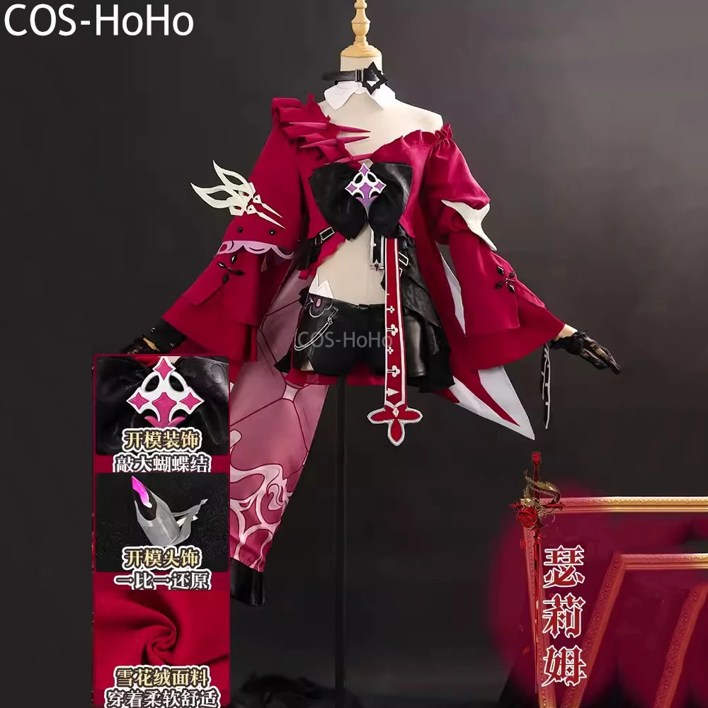

COS-HoHo Honkai Impact 3rd Thelema Game Suit Lovely Uniform Cosplay Costume Halloween Carnival Party Role Play Outfit Women