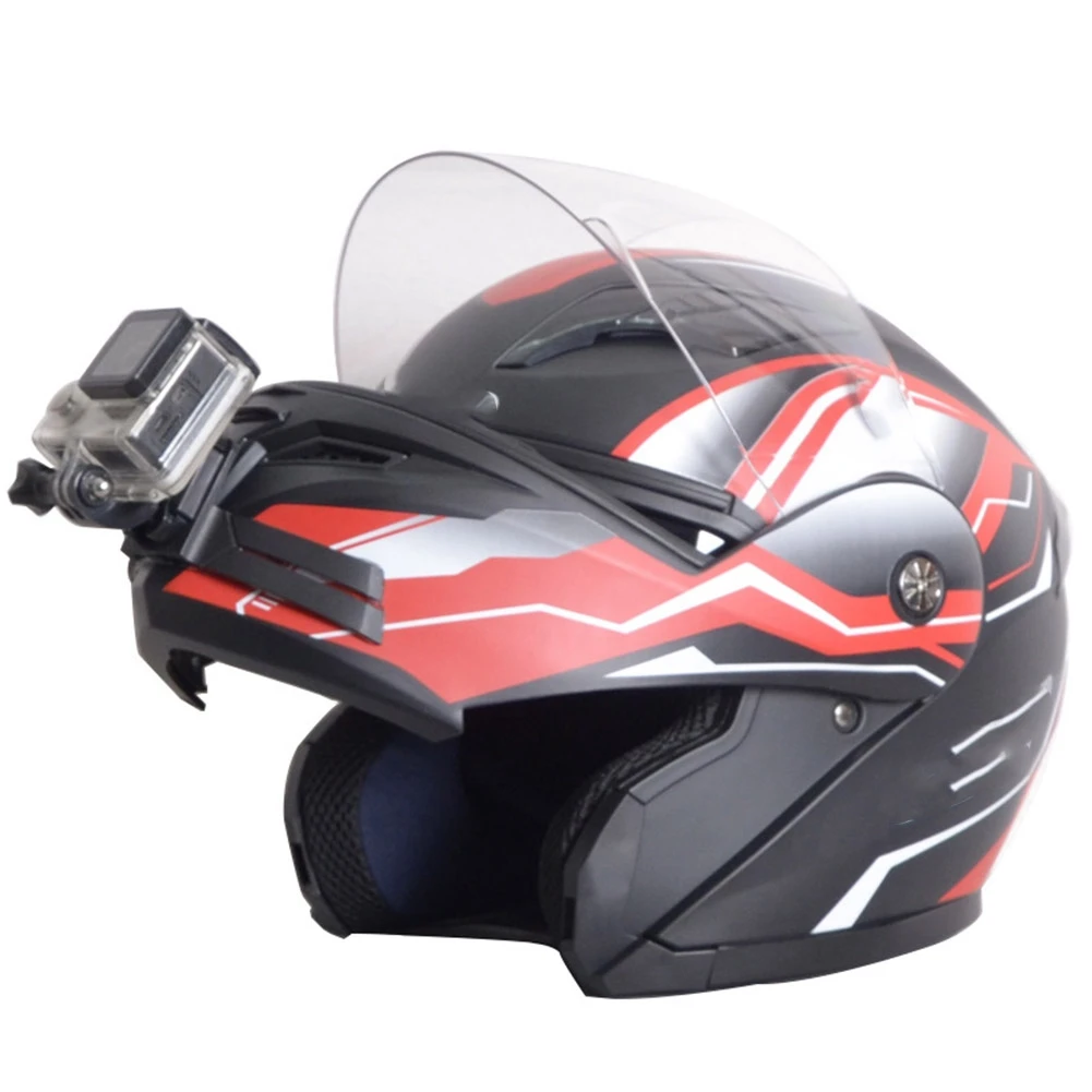 Motorcycle Helmet Chin Stand Mount Holder For GoPro Hero 10 9 8 7 Action Camera Accessory