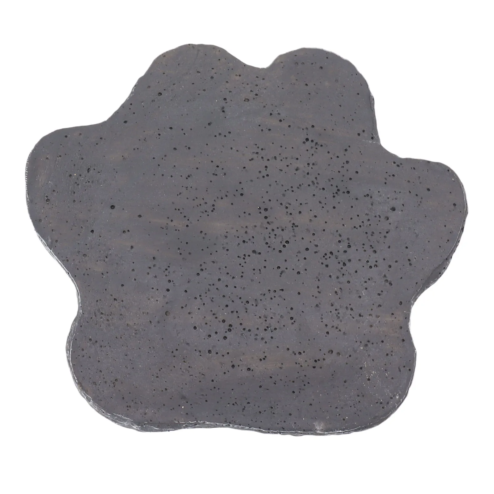 Dog Pawprint Memorial Stone DIY Lettering Dog Grave Marker Pet Monument for Outdoor Lawn Patio