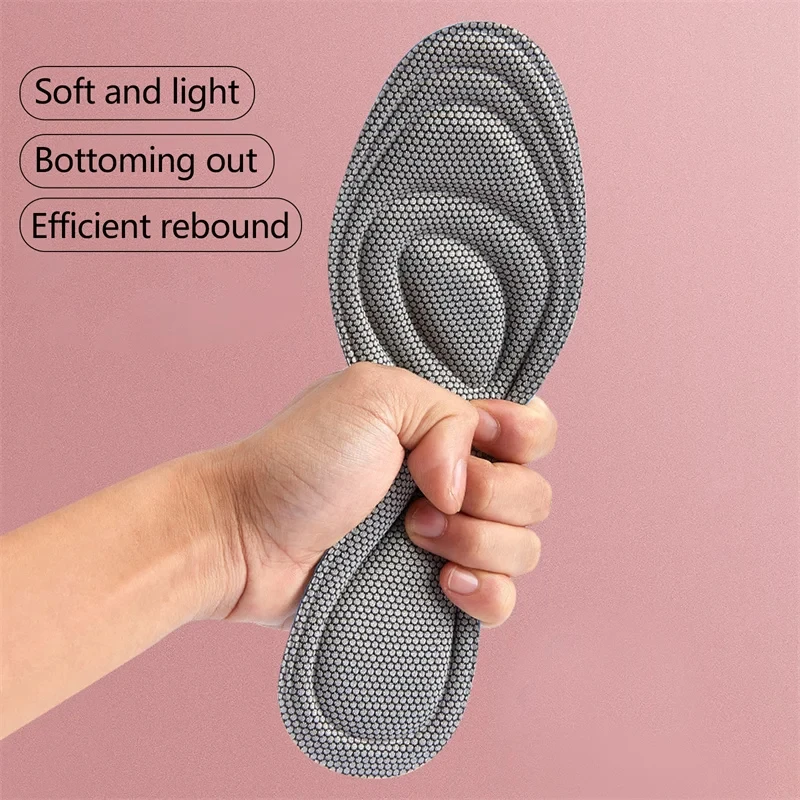 4 stücke Memory Foam Orthopädische Einlegesohlen für Schuhe Männer Frauen Nano Antibakterielle Desodorierung Einlegesohle Schweiß Absorption Lauf Kissen – Detail 10