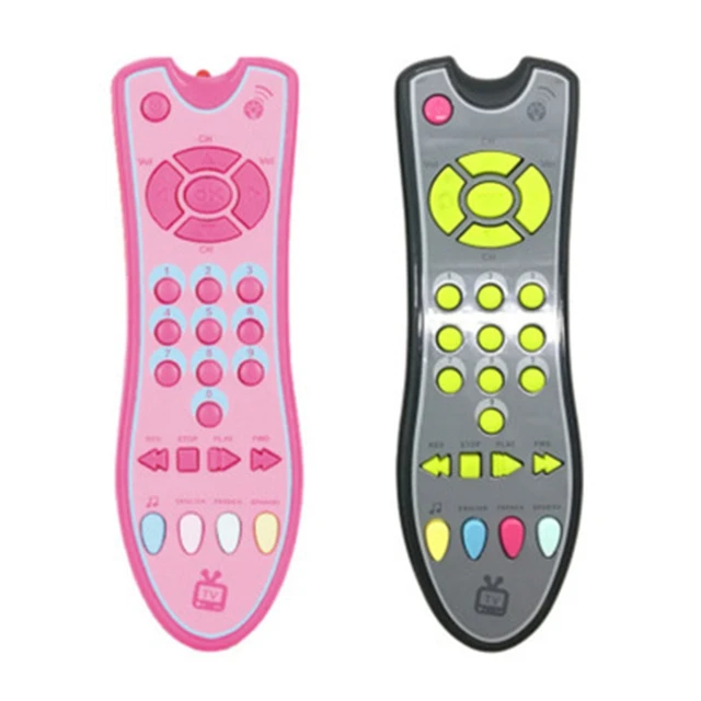 Music baby simulation TV remote control electric children learning distance  education music English learning Boy Girl toy gift - AliExpress